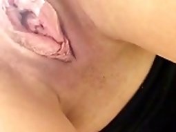 dripping pussy close up