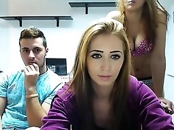 Good butt hoes getting turns at-one dick on livecam