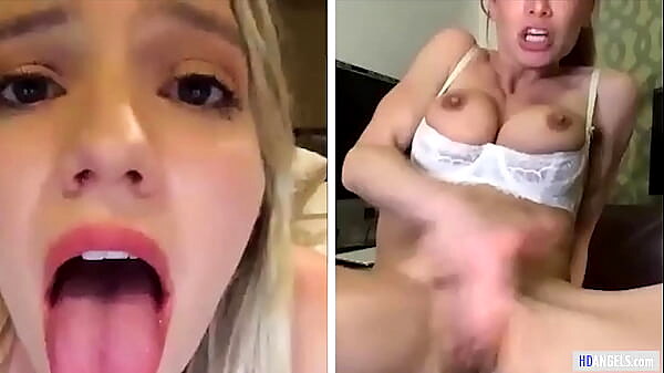 Boss and Secretary Mutually Masturbating on Webcam