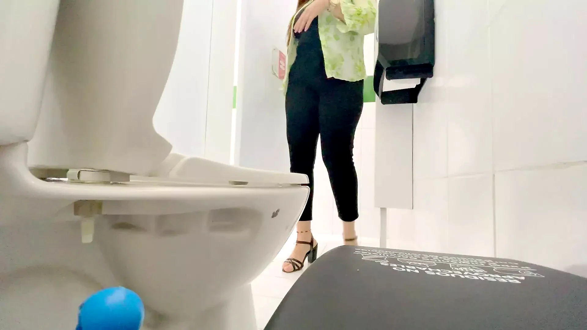 Executive Captured In Public Bathroom